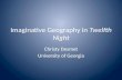 Imaginative Geography in  Twelfth Night