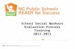 School Social Workers Evaluation Process Training 2012-2013