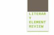 LITERARY ELEMENT REVIEW