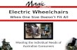 Electric Wheelchairs When One Size Doesn’t Fit All