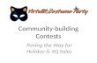 Community-building Contests