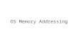 OS Memory  Addressing