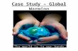 Case Study – Global Warming