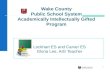 Wake County Public School System Academically Intellectually  Gifted Program