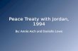 Peace Treaty with Jordan, 1994