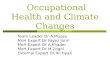 Occupational Health and Climate Changes