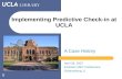 Implementing Predictive Check-in at UCLA
