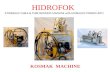 HIDROFOK ( HYDRAULIC CABLE & TUBE  BLOWING MACHINE  with  HYDRAULIC POWER UNIT)