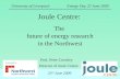 Joule Centre: The  future of energy research  in the Northwest