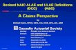 Revised NAIC ALAE and ULAE Definitions A C laims  P erspective