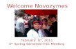 Welcome  Novozymes