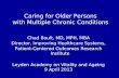 Caring for Older Persons with Multiple Chronic Conditions
