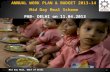 ANNUAL WORK PLAN & BUDGET 2013-14  Mid Day Meal Scheme  PAB- DELHI on 11.04.2013