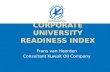 Corporate University Readiness index