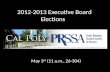 2012-2013 Executive Board Elections
