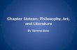Chapter Sixteen: Philosophy, Art, and Literature