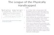 The League of the Physically Handicapped 1935