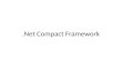 .Net  Compact Framework