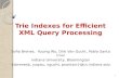 Trie  Indexes for Efficient XML Query Processing