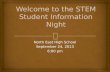 Welcome to the STEM Student Information Night