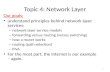 Topic 4 :  Network Layer