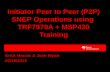 Initiator Peer to Peer (P2P) SNEP Operations using  TRF7970A + MSP430 Training