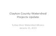 Clayton County Watershed Projects Update
