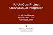IU UniCom Project OCS/CS2100 Integration