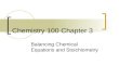 Chemistry 100 Chapter 3