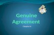 Genuine Agreement