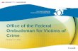 Office of the Federal Ombudsman for Victims of Crime