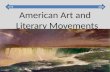 American Art and Literary Movements