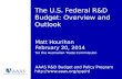 The  U.S. Federal  R&D Budget: Overview and Outlook