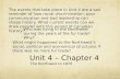 Unit 4 – Chapter 4