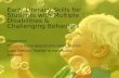 Early Literacy Skills for Students with Multiple Disabilities & Challenging Behaviors
