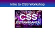Intro to CSS Workshop