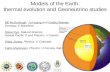 Models of the Earth: thermal evolution and Geoneutrino studies