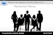 Phoenix  Foundation's Human Resources : Personnel  Policy