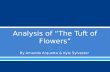 Analysis of “The Tuft of Flowers”
