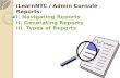 iLearnNYC / Admin Console Reports: I. Navigating Reports