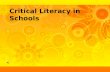 Critical Literacy in Schools