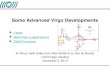 Some Advanced Virgo Developments Laser Benches suspensions DAQ/Controls