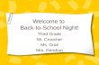 Welcome to  Back-to-School  Night!
