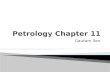 Petrology Chapter  11