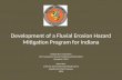 Development of a Fluvial Erosion Hazard Mitigation Program for Indiana