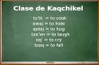 Clase  de  Kaqchikel
