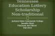 Tennessee Education Lottery Scholarship Non-traditional