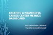 Creating a Meaningful  Career Center Metrics Dashboard