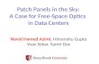 Patch  Panels in the Sky: A Case for Free-Space Optics  in Data Centers
