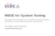 MBSE for System Testing